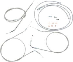 Baron Handlebar Control Cable Kit Clutch Brake Line 18-20in. SS