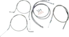 Baron Handlebar Control Cable Kit Clutch Brake Line 12-14in. SS
