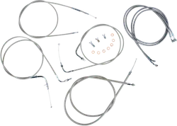 Baron Handlebar Control Cable Kit Clutch Brake Line 18-20in. SS