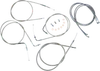 Baron Handlebar Control Cable Kit Clutch Brake Line 18-20in. SS