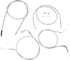 Baron Handlebar Control Cable Kit Clutch Brake Line 18-20in. SS