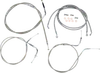 Baron Handlebar Control Cable Kit Clutch Brake Line 12-14in. SS