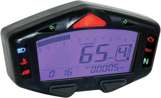 Koso Black Electronic Multi Function Speedometer