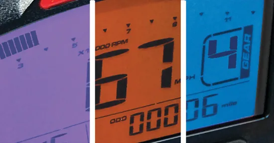 Koso Black Electronic Multi Function Speedometer