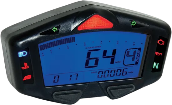 Koso Black Electronic Multi Function Speedometer