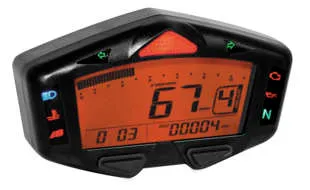 Koso Black Electronic Multi Function Speedometer