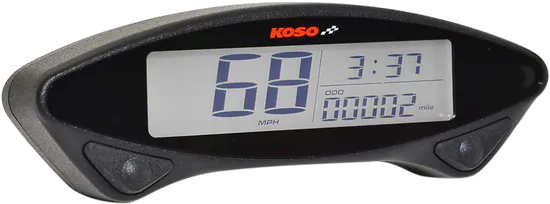 Koso Black Electronic Speedometer Gauge