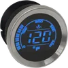 Koso Chrome Black Electronic Oil Temperature Gauge