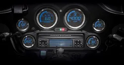 Koso Chrome 6pc Multi Function Gauge Meter