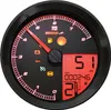 Koso Black Electronic Speedometer Tachometer