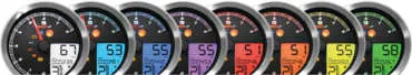 Koso Chrome Electronic Speedometer Tachometer