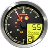 Koso Chrome Electronic Speedometer Tachometer