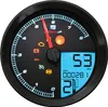 Koso Black Electronic Speedometer Tachometer
