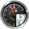 Koso Black Electronic Speedometer Tachometer