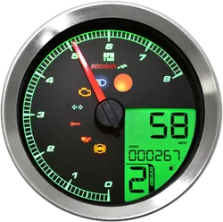 Koso Chrome TNTB Multi Function Gauge Meter