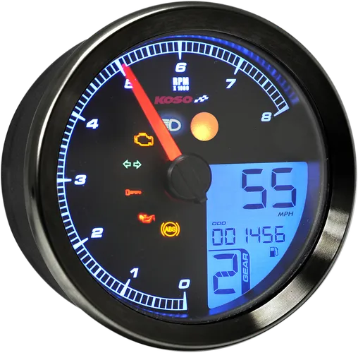 Koso Black TNTB Multi Function Gauge Meter