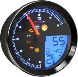 Koso Black TNTB Multi Function Gauge Meter
