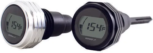 Koso Black Electronic Oil Temp Gauge Dipstick