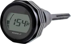 Koso Black Electronic Oil Temp Gauge Dipstick
