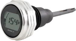 Koso Silver Electronic Oil Temp Gauge Dipstick
