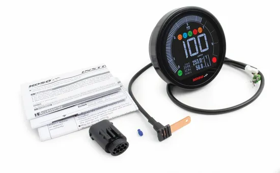 Koso Black DB01RN Multi Function Gauge Meter