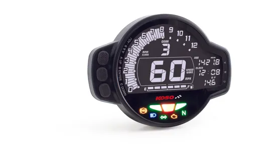 Koso Black MS01 Multi Function Gauge Meter