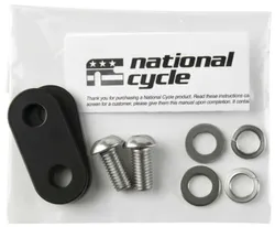 National Cycle 38mm Black Steel Footpeg Mount