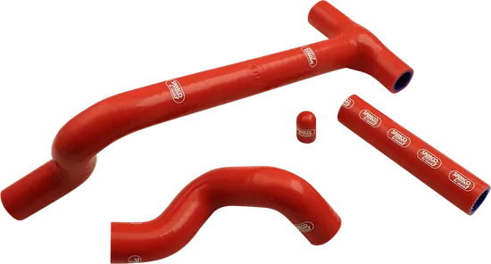 Moose Red Silicone Radiator Hose Kit for Beta
