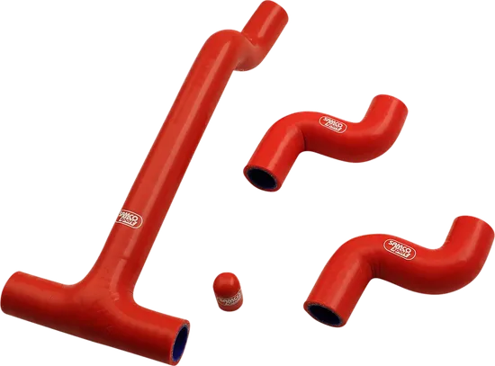 Moose Red Radiator Hose Kit