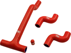Moose Red Radiator Hose Kit