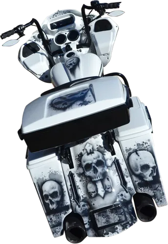 Accutronix Night Series Slotted Tribal Red LED Bag Lights