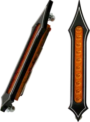 Accutronix Night Series Tribal Slotted Amber LED Bag Lights