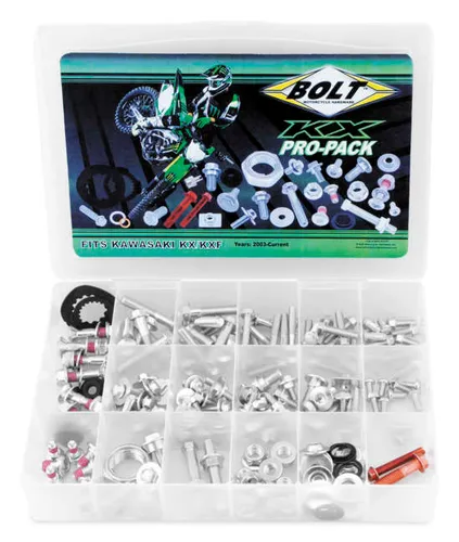 Bolt Kawasaki KX Pro Pack Hardware Kit