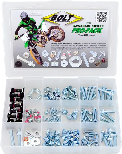 Bolt Kawasaki KX Pro Pack Hardware Kit
