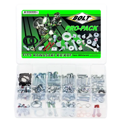 Bolt Kawasaki KX Pro Pack Hardware Kit