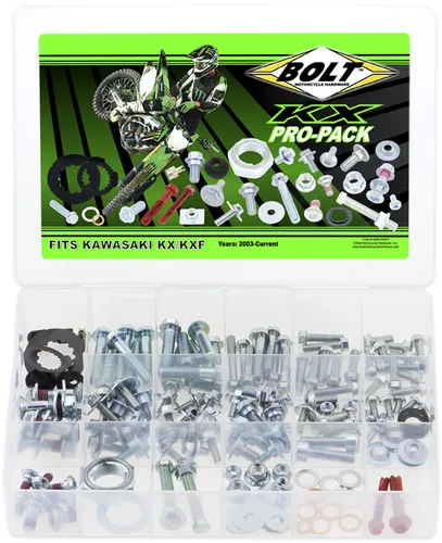 Bolt Kawasaki KX Pro Pack Hardware Kit