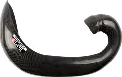 Moose Racing Black Carbon Fiber Pipe Guard