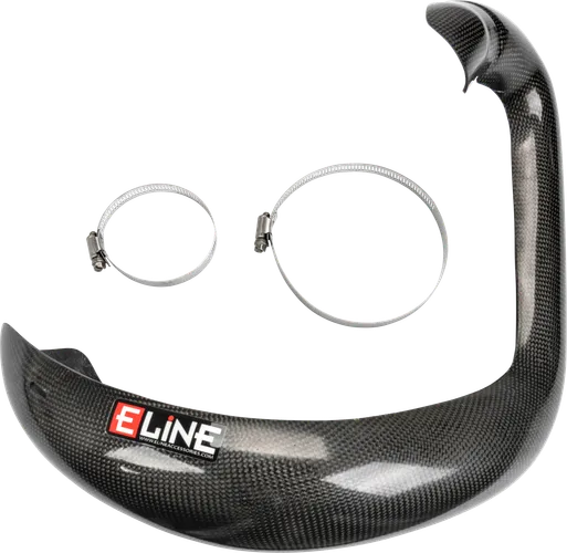 E-Line Carbon Fiber Exhaust Header Pipe Heat Shield