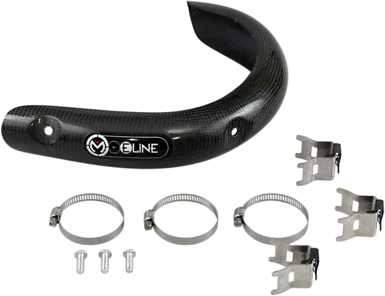 Moose E Line 4-Stroke Exhaust Stock Pipe Guard Heat Shield