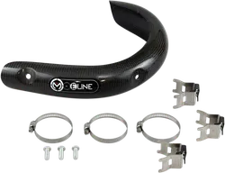 Moose E Line 4-Stroke Exhaust Stock Pipe Guard Heat Shield
