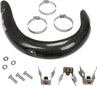 E-Line Carbon Fiber Exhaust Header Pipe Heat Shield