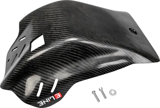 E-Line Carbon Fiber Chassis Belly Skid Plate