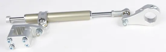 Streamline Rebuildable 11 Position Steering Stabilizer Damper Silver