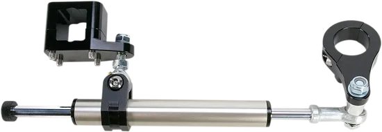 Moose Black 11 Way Adjustable Steering Dampener Stabilizer