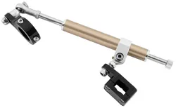 Streamline Rebuildable 7 Position Steering Stabilizer Damper Black