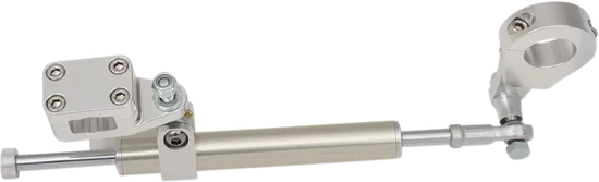 Moose Silver 7 Way Rebuildable Steering Dampener Stabilizer