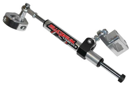 Streamline Non-Rebuildable Seven Position Steering Stabilizer Damper Silver 1