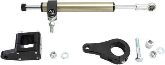Moose Black 7 Way Non Rebuildable Steering Dampener Stabilizer