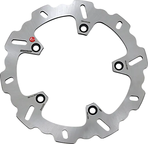 Braking W-Fix Rear Brake Rotor Disc Stainless