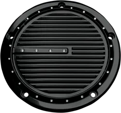 Covington Derby Cover Black Dimpled with Mount Hardware